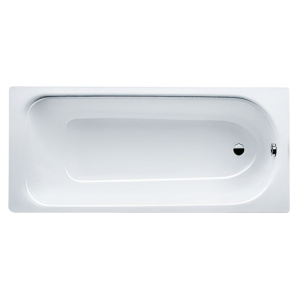 Стальная ванна Kaldewei Eurowa 170х70 белая, без ножек
